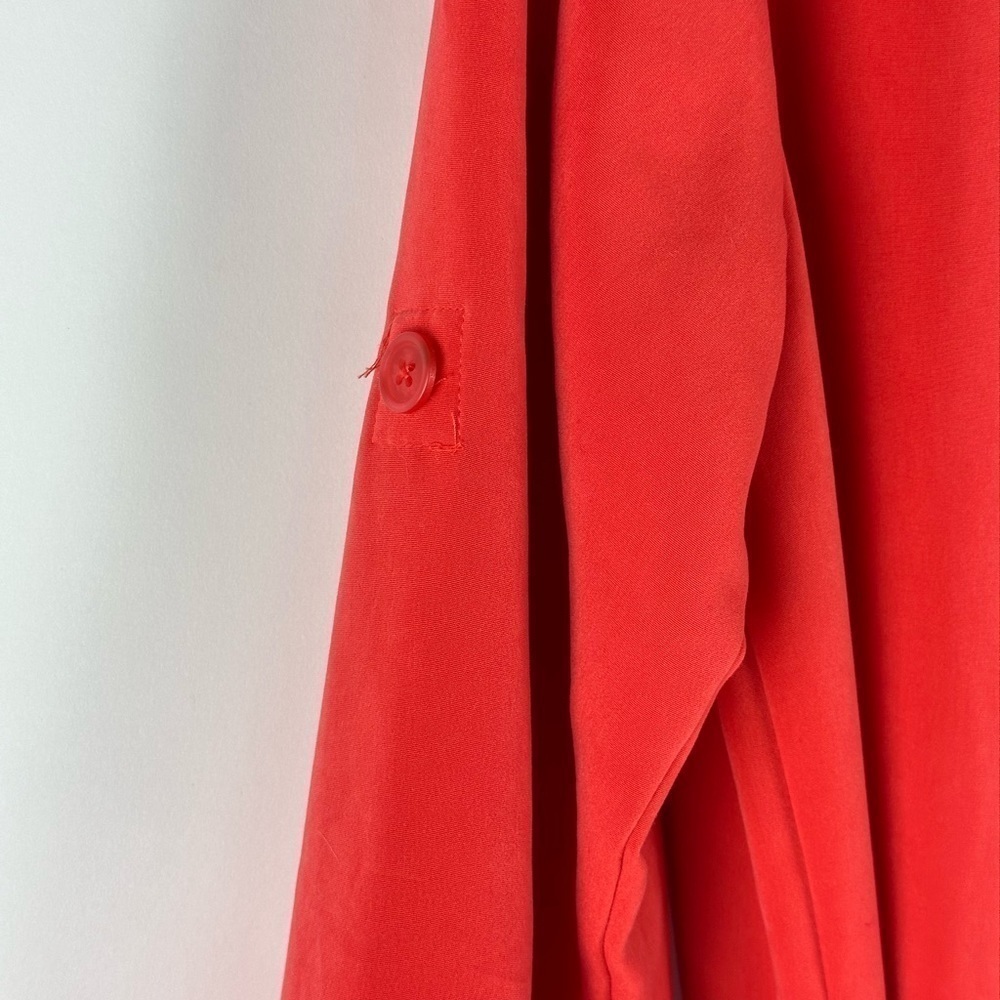 Women's Double Pocketed Long Sleeve Belted Dress - Picture 6 of 8